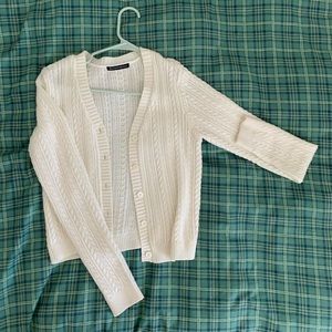 Whit Cable-knit Cardigan